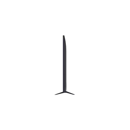 televisor 4k LG, vista lateral, diseño delgado y moderno