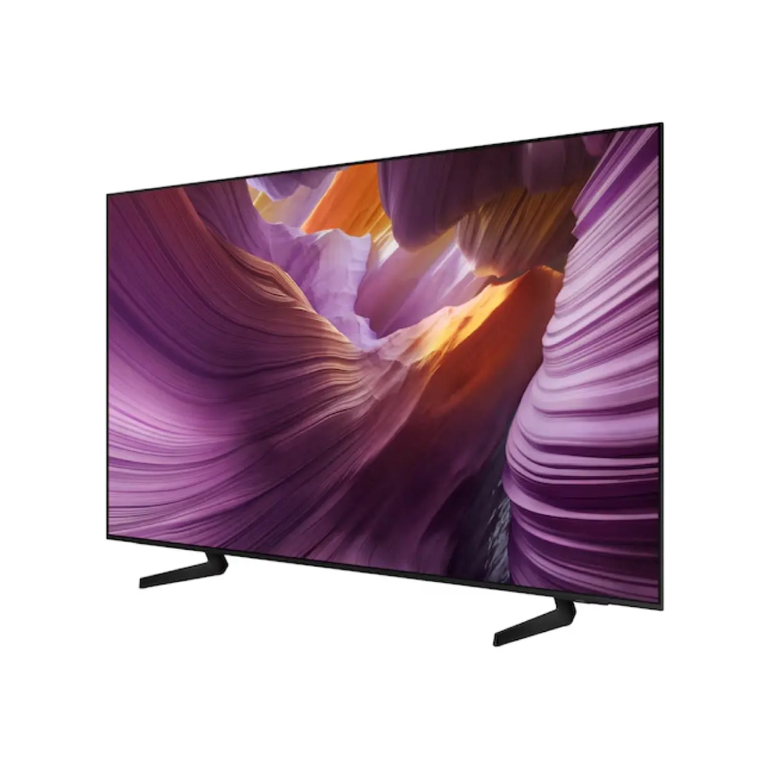 Televisor OLED Samsung, pantalla grande, diseño elegante y moderno