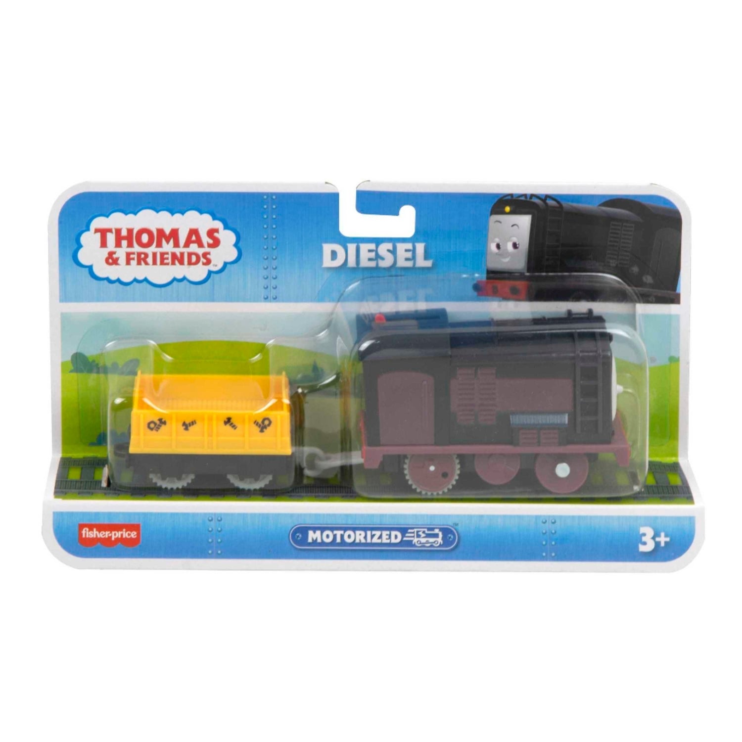 Tren Diesel de Thomas y sus amigos en empaque, juguete motorizado para niños