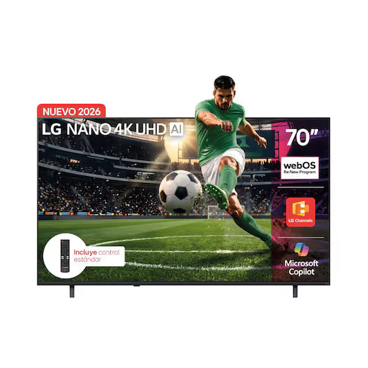 Smart TV LG NANO UHD 4K AI ThinQ 70" 70NU850BPSD