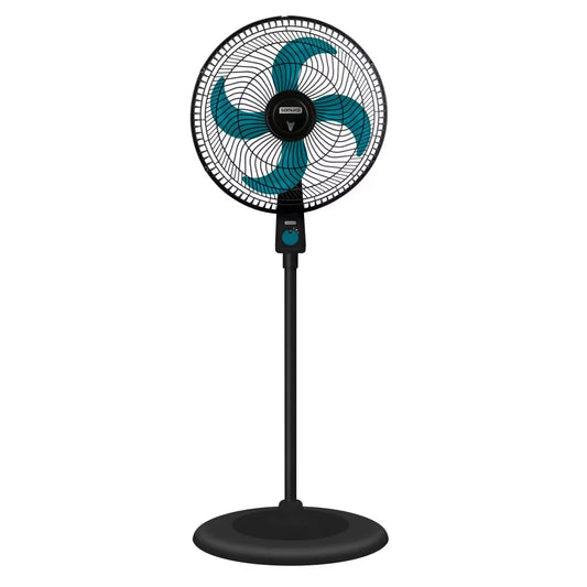 Ventilador Pedestal Samurai 16" Air Essential Negro
