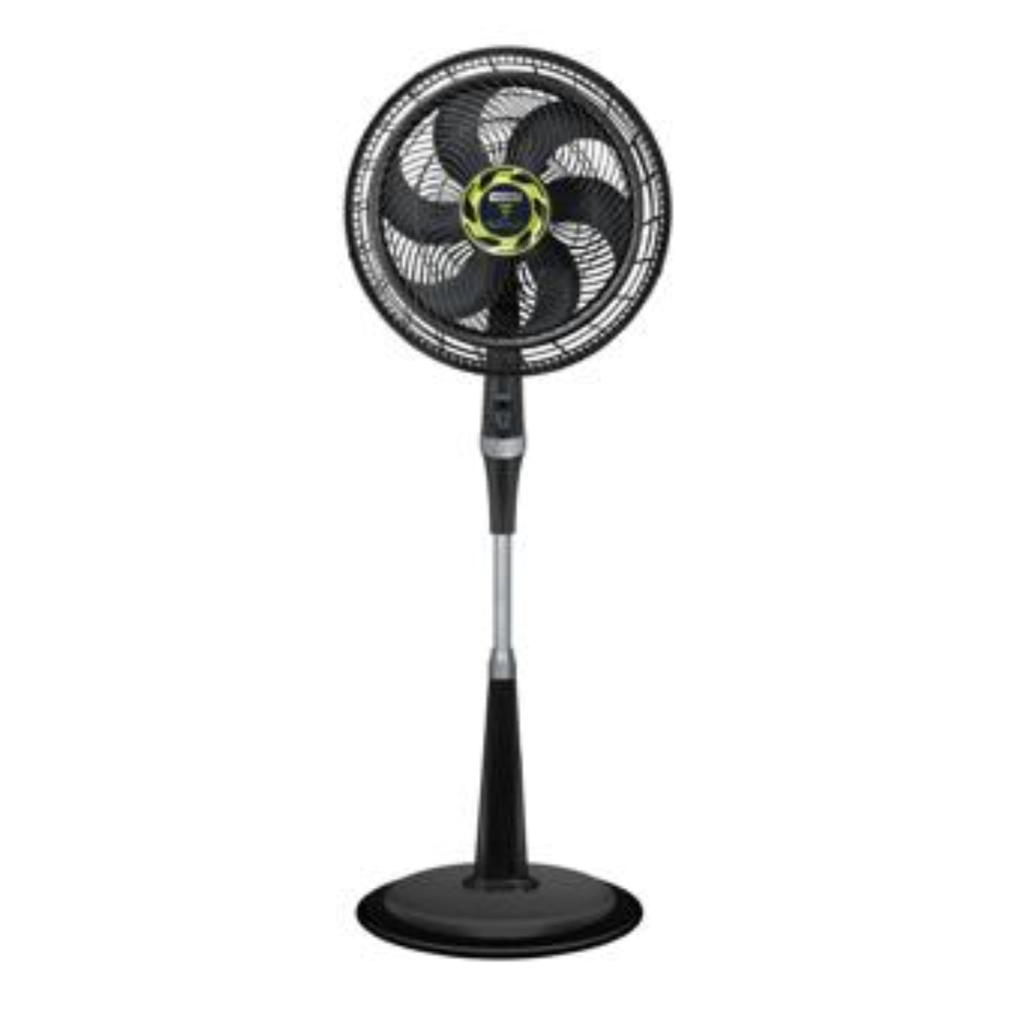 ventilador silencioso negro de pie, hogar