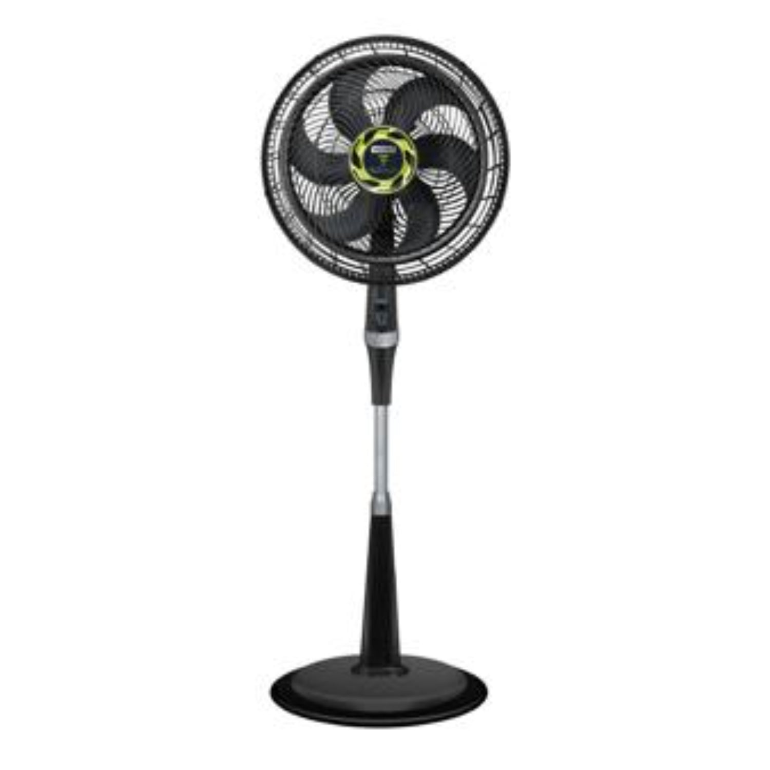 ventilador silencioso negro de pie, hogar