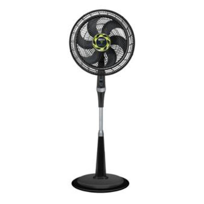 ventilador silencioso negro de pie, hogar