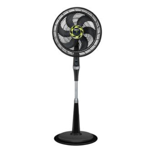ventilador silencioso negro de pie, hogar