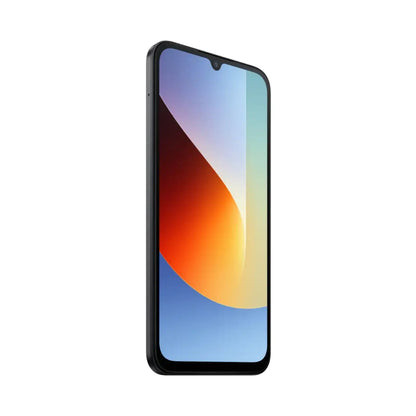 Smartphone Xiaomi negro, vista lateral, pantalla brillante